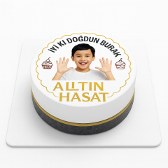 Kişiye Özel Resimli Pasta