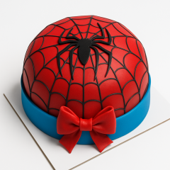 Spiderman Doğum Günü Pastası