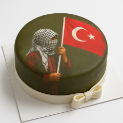 Bayraklı Özel Gün Pastası