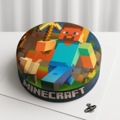 Minecraft Yazılı Pasta