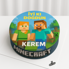 Minecraft Yazılı Pasta