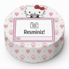 Kişiye Özel Hello Kitty Pasta